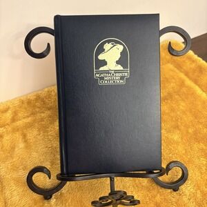 Agatha Christie Secret of Chimneys 1987 HC Faux Leather Mystery‎ Bantam